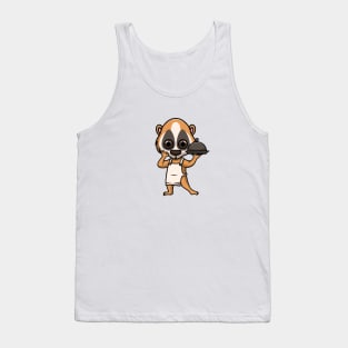 cute slow loris chef Tank Top